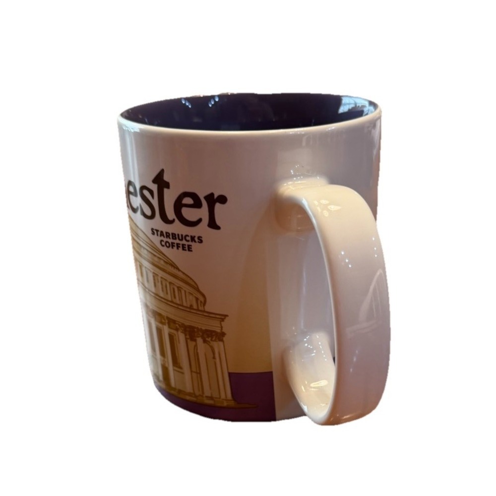 Manchester UK England Starbucks Global Icon Collector Series 16oz Coffee Mug Cup - Picture 5 of 8